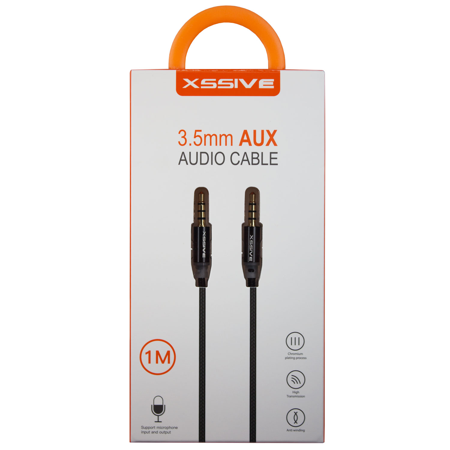 Xssive 3,5mm Klinke Kabel Audio AUX Klinke Stecker PC MP3 Auto Laptop Handy  geflochten – I-Tec24